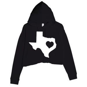 Born In Texas Home Crop Fleece Hoodie