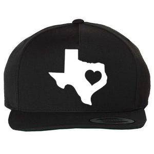 Born In Texas Home Wool Snapback Cap