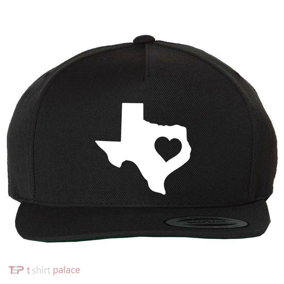 Born In Texas Home Wool Snapback Cap