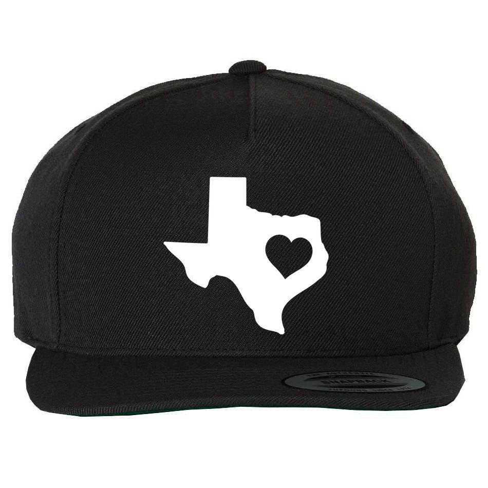 Born In Texas Home Wool Snapback Cap