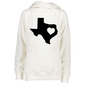 Born In Texas Home Womens Funnel Neck Pullover Hood