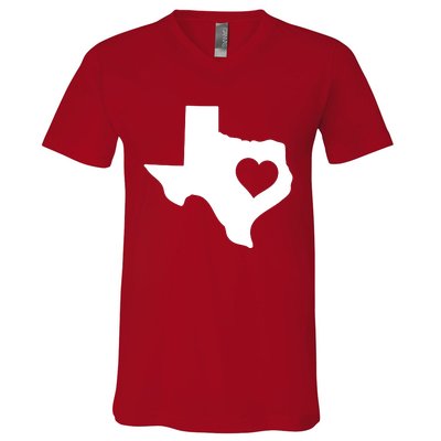 Born In Texas Home V-Neck T-Shirt