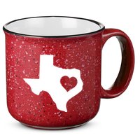 Born In Texas Home 15oz Campfire Ceramic Mug