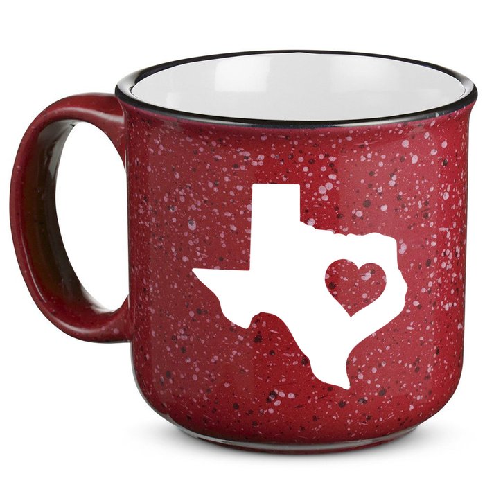 Born In Texas Home 15oz Campfire Ceramic Mug