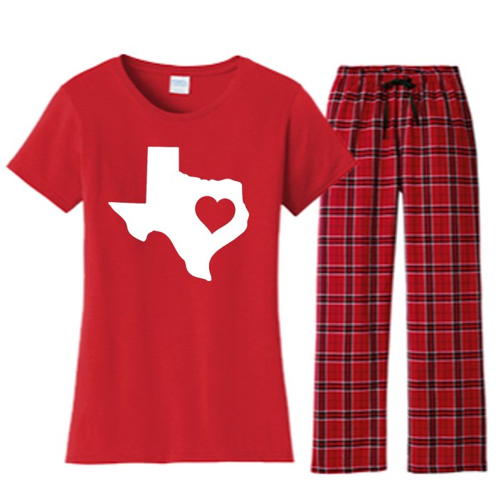 Born In Texas Home Women's Flannel Pajama Set