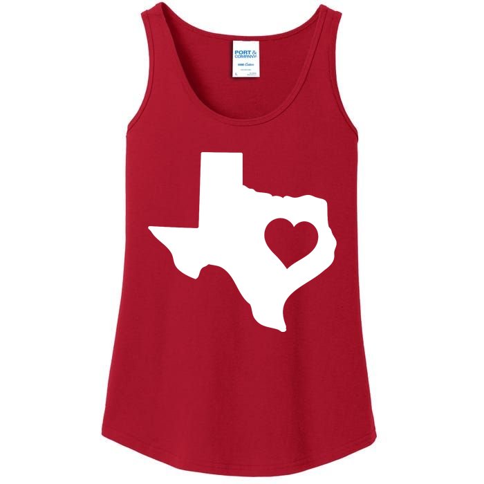 Born In Texas Home Ladies Essential Tank