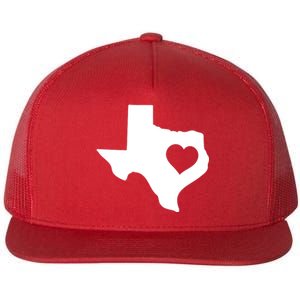 Born In Texas Home Flat Bill Trucker Hat