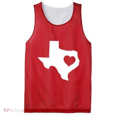 Born In Texas Home Mesh Reversible Basketball Jersey Tank
