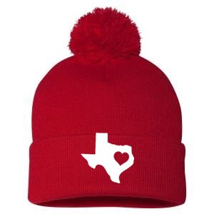 Born In Texas Home Pom Pom 12in Knit Beanie