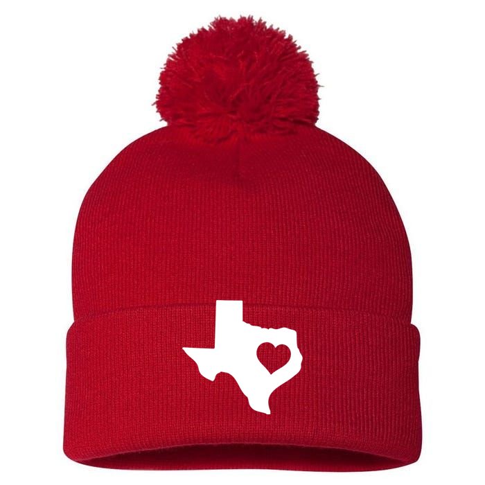 Born In Texas Home Pom Pom 12in Knit Beanie