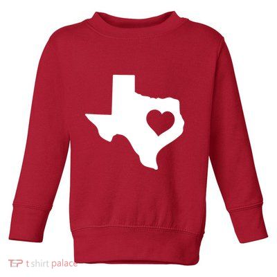Born In Texas Home Toddler Sweatshirt