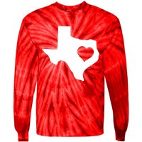 Born In Texas Home Tie-Dye Long Sleeve Shirt