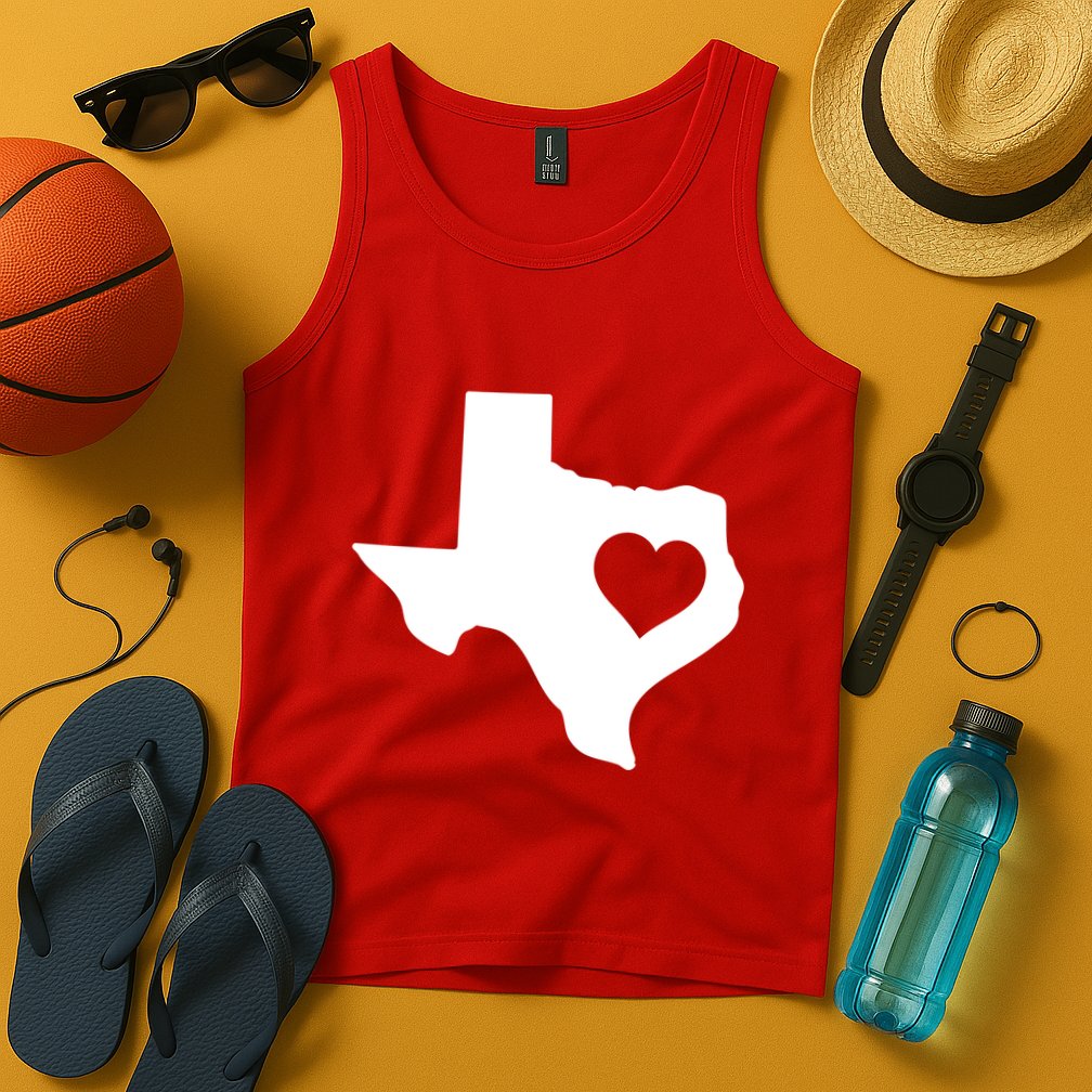 Born In Texas Home Tank Top