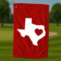 Born In Texas Home Golf Towel