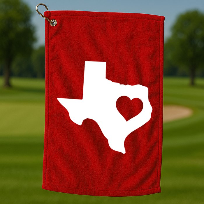 Born In Texas Home Golf Towel