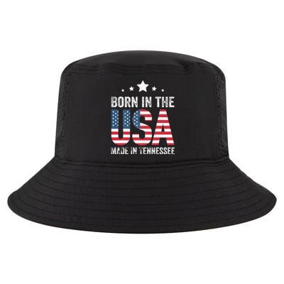 Born in the USA made and raised in Tennessee Cool Comfort Performance Bucket Hat