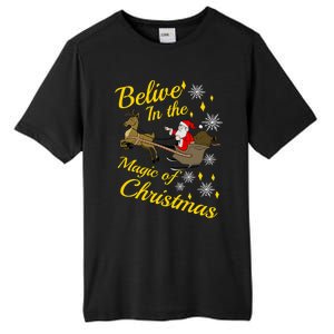 Believe In The Magic Of Christmas Tall Fusion ChromaSoft Performance T-Shirt