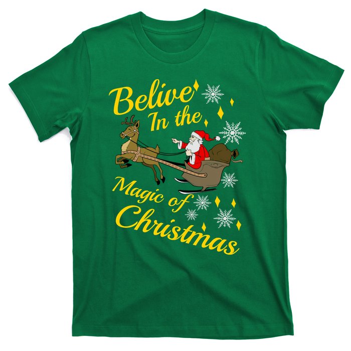 Believe In The Magic Of Christmas T-Shirt