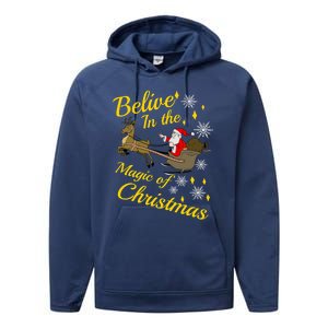 Believe In The Magic Of Christmas Performance Fleece Hoodie