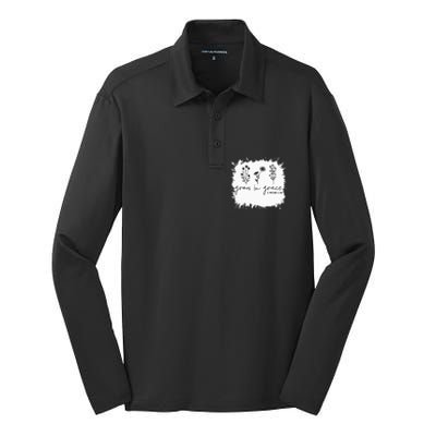 Bonnie Is The Name Funny Team Bonnie Silk Touch Performance Long Sleeve Polo