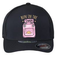 Bun In The Oven Baby Announcement Flexfit Unipanel Trucker Cap