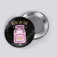 Bun In The Oven Baby Announcement Button