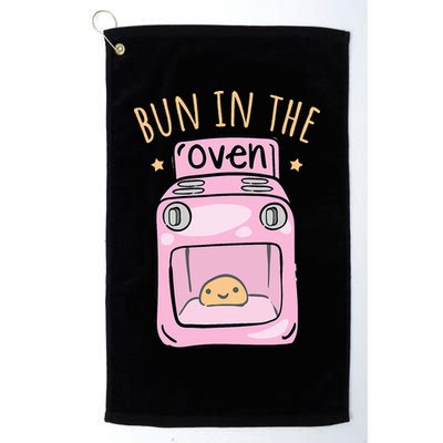 Bun In The Oven Baby Announcement Golf Towel
