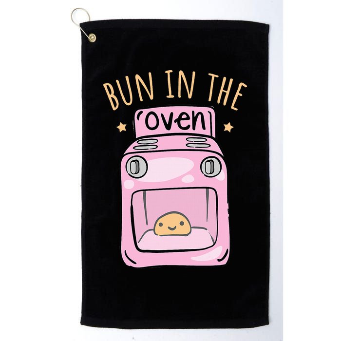 Bun In The Oven Baby Announcement Golf Towel
