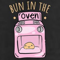 Bun In The Oven Baby Announcement Golf Towel