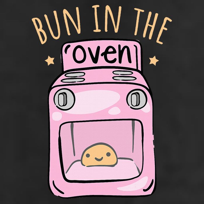 Bun In The Oven Baby Announcement Golf Towel