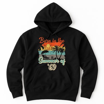 Born In The Summer Of 69 50th Birthday Vintage Hoodie