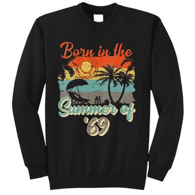 Born In The Summer Of 69 50th Birthday Vintage Sweatshirt