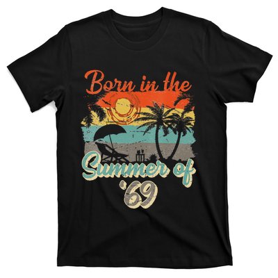 Born In The Summer Of 69 50th Birthday Vintage T-Shirt