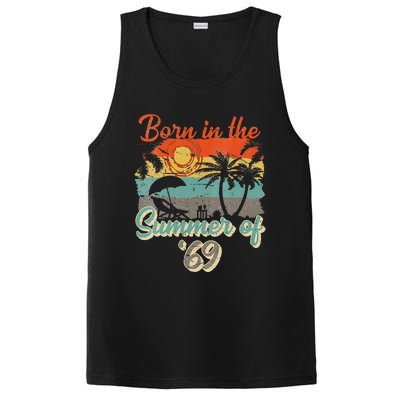 Born In The Summer Of 69 50th Birthday Vintage PosiCharge Competitor Tank