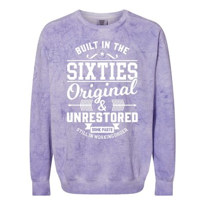 Built In The Sixties Original & Unrestored Colorblast Crewneck Sweatshirt