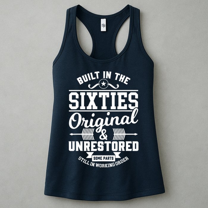 Built In The Sixties Original & Unrestored Women's Racerback Tank