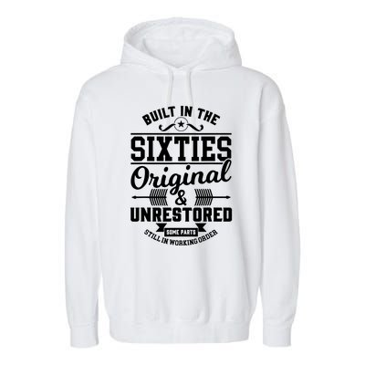 Built In The Sixties Original & Unrestored Garment-Dyed Fleece Hoodie