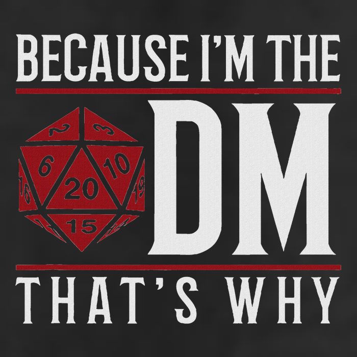Because I'm The DM That's Why Knit Cap Winter Beanie