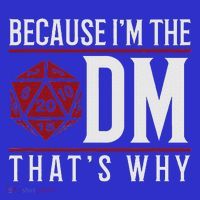Because I'm The DM That's Why T-Shirt