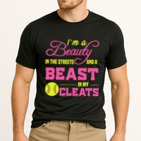 Beauty In The Street Beast In My Cleats GirlWo Softball Cooling Performance Crew T-Shirt