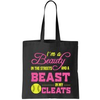 Beauty In The Street Beast In My Cleats GirlWo Softball Bag