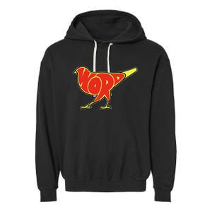 Bird Is The Word Garment-Dyed Fleece Hoodie