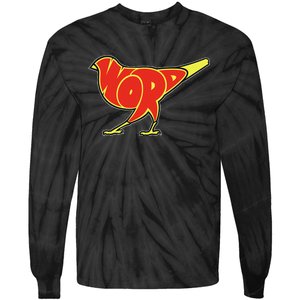 Bird Is The Word Tie-Dye Long Sleeve Shirt