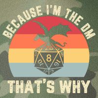 Because Im The DM Thats Why Gift Retro RPG Dice Dragon Legacy Tie Dye Trucker Hat