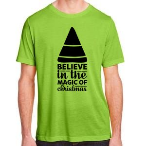 Believe In The Magic Of Christmas Adult ChromaSoft Performance T-Shirt