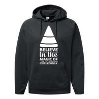 Believe In The Magic Of Christmas Performance Fleece Hoodie