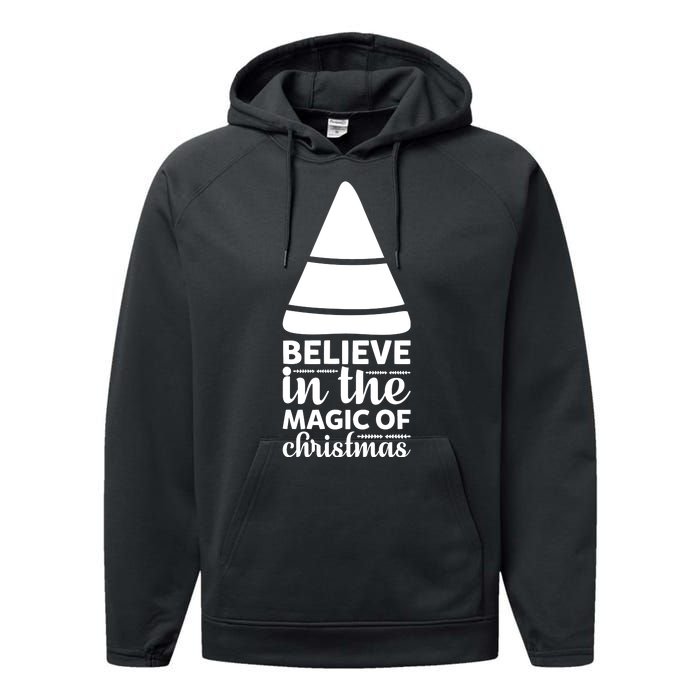 Believe In The Magic Of Christmas Performance Fleece Hoodie