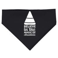 Believe In The Magic Of Christmas USA-Made Doggie Bandana