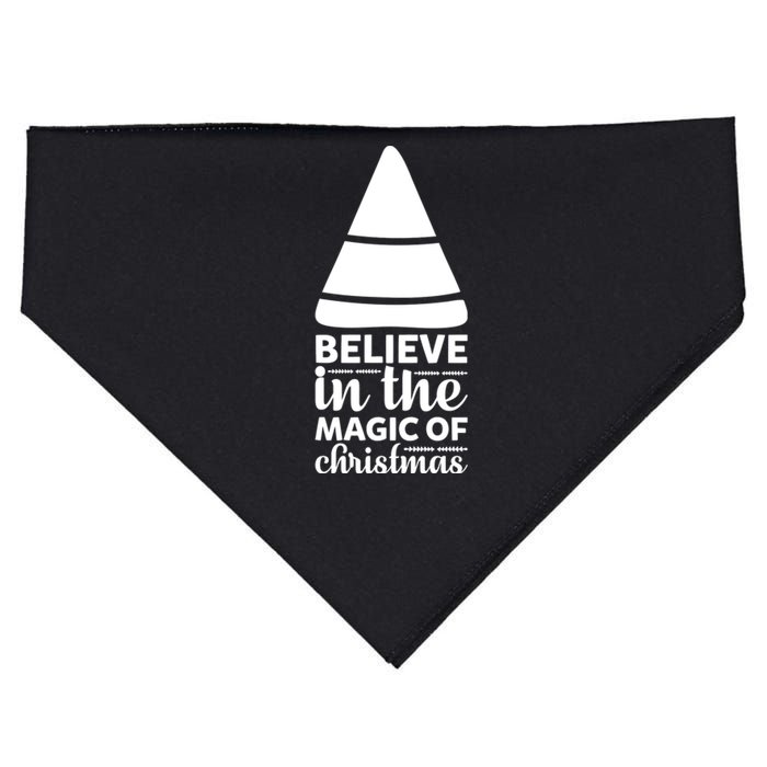 Believe In The Magic Of Christmas USA-Made Doggie Bandana