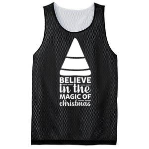 Believe In The Magic Of Christmas Mesh Reversible Basketball Jersey Tank